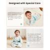 imageGROWNSY Transitional Swaddle Sleep Sack 36 Months Starfish Design Baby Swaddle Sack DualZipper for Easy Diaper Changes Proper Hip Development ampamp Openable Foot Button 1220lbs Space TourismWhales and the Sea