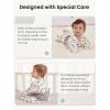 imageGROWNSY Transitional Swaddle Sleep Sack 36 Months Starfish Design Baby Swaddle Sack DualZipper for Easy Diaper Changes Proper Hip Development ampamp Openable Foot Button 1220lbs Space TourismSpace Tourism