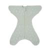 imageGROWNSY Transitional Swaddle Sleep Sack 36 Months Starfish Design Baby Swaddle Sack DualZipper for Easy Diaper Changes Proper Hip Development ampamp Openable Foot Button 1220lbs Space TourismGreen