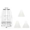 imageGROWNSY Official Upgraded Larger Suction Chamber and 3Pcs Silicone Tips for GROWNSY Nasal Aspirator Nose Sucker Replacement KitLarger Suction Chamber  3Pcs Tips