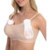 imageGROWNSY Pumping Bra Hands FreeButtery Soft Nursing BrasNonPadded Maternity Bra and Breast Pump Bra for Women