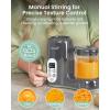 imageGROWNSY Baby Food Maker with Steam Basket One Step Baby Food Processor Steamer Puree Blender Grinder Mills Machine Auto Cooking Grinding and Sterilizing for Healthy Homemade Baby Food Dark GreyDark Grey