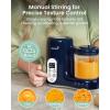 imageGROWNSY Baby Food Maker with Steam Basket One Step Baby Food Processor Steamer Puree Blender Grinder Mills Machine Auto Cooking Grinding and Sterilizing for Healthy Homemade Baby Food Dark GreyDark Blue