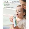 imageGROWNSY Nasal Aspirator for Baby 2in1 Electric Nose Spray ampamp Suction Baby Nose Sucker with Powerful Suction Music and Light Soothing Function PinkGreen