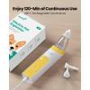 image:imageGROWNSY Electric Nasal Aspirator for Pet WhisperQuiet Nose amp Ear Suction for Dogs Cats Puppies amp Kittens Adjustable Suction FoodGrade Silicone Relieve Congestion Clear Milk Clean EarsYellow