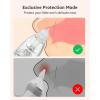image:imageGROWNSY Electric Nasal Aspirator for Pet WhisperQuiet Nose amp Ear Suction for Dogs Cats Puppies amp Kittens Adjustable Suction FoodGrade Silicone Relieve Congestion Clear Milk Clean EarsLight Blue