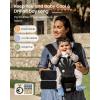 image:imageGrownsy FlyKnitted Baby Carrier with Hipseat Ultra Breathable Flexible Fit Safety Certified Plus Size Friendly Ideal for Comfortable Baby Wearing Newborn to Toddler 750lbs