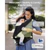 image:imageGrownsy FlyKnitted Baby Carrier with Hipseat Ultra Breathable Flexible Fit Safety Certified Plus Size Friendly Ideal for Comfortable Baby Wearing Newborn to Toddler 750lbs