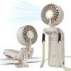 image:imageGROWNSY Portable Stroller Fan with Clip  Foldable Mini Fan for Carrier  Small Handheld Fan with Soft Night Light  Rechargeable 4Speed Personal Fan for TravelDeskBedBackpackCar Seat BeigeBeige