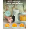image:imageGrownsy Baby Food Maker with Steam Basket One Step Baby Food Processor Steamer Puree Blender Grinder Mills Machine Auto Cooking Grinding and Sterilizing for Healthy Homemade Baby Food GreenGreen