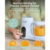 image:imageGrownsy Baby Food Maker with Steam Basket One Step Baby Food Processor Steamer Puree Blender Grinder Mills Machine Auto Cooking Grinding and Sterilizing for Healthy Homemade Baby Food GreenBlue