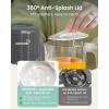 image:imageGrownsy Baby Food Maker with Steam Basket One Step Baby Food Processor Steamer Puree Blender Grinder Mills Machine Auto Cooking Grinding and Sterilizing for Healthy Homemade Baby Food GreenDark Gray