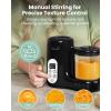 image:imageGrownsy Baby Food Maker with Steam Basket One Step Baby Food Processor Steamer Puree Blender Grinder Mills Machine Auto Cooking Grinding and Sterilizing for Healthy Homemade Baby Food GreenBlack