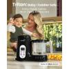 image:imageGrownsy Baby Food Maker with Steam Basket One Step Baby Food Processor Steamer Puree Blender Grinder Mills Machine Auto Cooking Grinding and Sterilizing for Healthy Homemade Baby Food GreenBlack