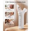 image:imageGROWNSY SniffEase Spa 3in1 Nasal Aspirator for Baby  Spray Suction amp Mist HospitalGrade Powerful Electric Nose Suction with Soothing Light amp Music Larger Chamber GreyGrey