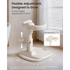 image:imageGROWNSY Baby Bath Stand for Babies 6 Months amp Up Foldable Baby Shower Stand for Infants and Toddlers Adjustable Baby Shower Standing Support With Shower HolderBeige