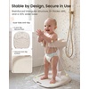 image:imageGROWNSY Baby Bath Stand for Babies 6 Months amp Up Foldable Baby Shower Stand for Infants and Toddlers Adjustable Baby Shower Standing Support With Shower HolderBeige