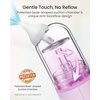 image:imageGROWNSY Nasal Aspirator for Baby Upgraded 5 Suction Levels Baby Nose Sucker IPX7 Waterproof Electric Nose Suction for Baby Booger Sucker for Toddlers with Music amp Light Functions GreenPurple