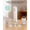 image:imageGROWNSY SniffEase Spa 3in1 Nasal Aspirator for Baby  Spray Suction amp Mist HospitalGrade Powerful Electric Nose Suction with Soothing Light amp Music Larger Chamber Light GreyLight Grey