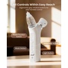 image:imageGROWNSY SniffEase Spa 3in1 Nasal Aspirator for Baby  Spray Suction amp Mist HospitalGrade Powerful Electric Nose Suction with Soothing Light amp Music Larger Chamber Light GreyLight Grey