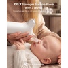 image:imageGROWNSY SniffEase Spa 3in1 Nasal Aspirator for Baby  Spray Suction amp Mist HospitalGrade Powerful Electric Nose Suction with Soothing Light amp Music Larger Chamber Light GreyLight Grey