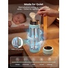 image:imageGrownsy Portable Baby Formula Bottle Maker Rapid Cooling in 3 Min Pure Physical Cooling No Power Needed Smart Color Temp Display Travel amp Night Feeding Essential Includes Formula DispenserGreenGreen