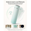image:imageGrownsy Portable Baby Formula Bottle Maker Rapid Cooling in 3 Min Pure Physical Cooling No Power Needed Smart Color Temp Display Travel amp Night Feeding Essential Includes Formula DispenserGreenGreen