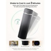 image:imageGrownsy Portable Baby Formula Bottle Maker Rapid Cooling in 3 Min Pure Physical Cooling No Power Needed Smart Color Temp Display Travel amp Night Feeding Essential Includes Formula DispenserGreenBlack