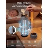 image:imageGrownsy Portable Baby Formula Bottle Maker Rapid Cooling in 3 Min Pure Physical Cooling No Power Needed Smart Color Temp Display Travel amp Night Feeding Essential Includes Formula DispenserGreenBlack