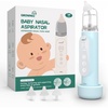 image:imageGROWNSY Nasal Aspirator for Baby Upgraded 5 Suction Levels Baby Nose Sucker IPX7 Waterproof Electric Nose Suction for Baby Booger Sucker for Toddlers with Music amp Light Functions GreenBlue