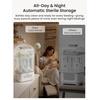image:imageGrownsy Bottle Sterilizer and Dryer 6 Bottles Capacity Space Saving Nesting Design Bottle Sanitizer Esterilizador de Biberones for All Size Bottles amp Breast Pump Accessories Travel Set Included