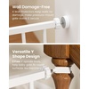 image:imageMoms ChoiceGROWNSY Baby Gate for Stairs 30543 Pressure Mounted Pet Gate for DoorwaysAuto Close Dog Gate for The HouseEasy Installation amp Walk Thru Wide Safety Gate BlackWhite