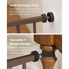 image:imageMoms ChoiceGROWNSY Baby Gate for Stairs 30543 Pressure Mounted Pet Gate for DoorwaysAuto Close Dog Gate for The HouseEasy Installation amp Walk Thru Wide Safety Gate BlackBrown