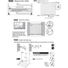 image:imageMoms ChoiceGROWNSY Baby Gate for Stairs 30543 Pressure Mounted Pet Gate for DoorwaysAuto Close Dog Gate for The HouseEasy Installation amp Walk Thru Wide Safety Gate BlackWhite
