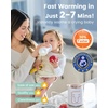 image:imageGrownsy Bottle Warmer 8in1 Fast Baby Bottle Warmer for Breastmilk or Formula Smart Temperature Control and Automatic ShutOff Baby Essentials for NewbornBlushBlush