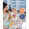 image:imageGrownsy Bottle Warmer 8in1 Fast Baby Bottle Warmer for Breastmilk or Formula Smart Temperature Control and Automatic ShutOff Baby Essentials for NewbornBlushPink