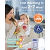 image:imageGrownsy Bottle Warmer 8in1 Fast Baby Bottle Warmer for Breastmilk or Formula Smart Temperature Control and Automatic ShutOff Baby Essentials for NewbornBlushPurple