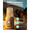 image:imageGrownsy Bottle Warmer 8in1 Fast Baby Bottle Warmer for Breastmilk or Formula Smart Temperature Control and Automatic ShutOff Baby Essentials for NewbornBlushGray