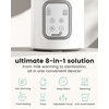 image:imageGrownsy Bottle Warmer 8in1 Fast Baby Bottle Warmer for Breastmilk or Formula Smart Temperature Control and Automatic ShutOff Baby Essentials for NewbornBlushGray