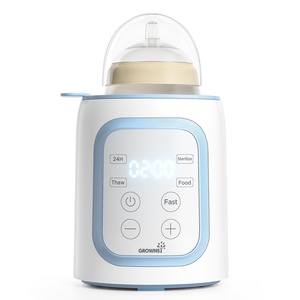 image:imageGrownsy Bottle Warmer 8in1 Fast Baby Bottle Warmer for Breastmilk or Formula Smart Temperature Control and Automatic ShutOff Baby Essentials for NewbornBlushBlue
