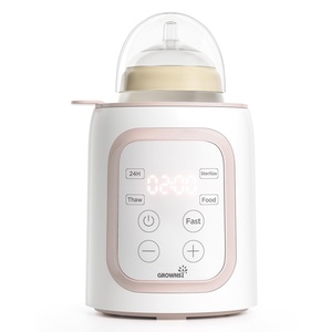 image:imageGrownsy Bottle Warmer 8in1 Fast Baby Bottle Warmer for Breastmilk or Formula Smart Temperature Control and Automatic ShutOff Baby Essentials for NewbornBlushBlush