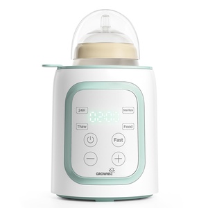 image:imageGrownsy Bottle Warmer 8in1 Fast Baby Bottle Warmer for Breastmilk or Formula Smart Temperature Control and Automatic ShutOff Baby Essentials for NewbornBlushGreen