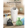 image:imageGrownsy Baby Diaper Pail OdorLocking RollTop Design No Special Bag Required OneHanded Use amp Compact Design EcoFriendly Diaper Trash Can Newborn Essentials WhiteWhite