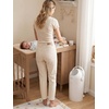image:imageGrownsy Baby Diaper Pail OdorLocking RollTop Design No Special Bag Required OneHanded Use amp Compact Design EcoFriendly Diaper Trash Can Newborn Essentials WhiteWhite