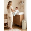 image:imageGrownsy Baby Diaper Pail OdorLocking RollTop Design No Special Bag Required OneHanded Use amp Compact Design EcoFriendly Diaper Trash Can Newborn Essentials WhiteBeige