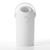 image:imageGrownsy Baby Diaper Pail OdorLocking RollTop Design No Special Bag Required OneHanded Use amp Compact Design EcoFriendly Diaper Trash Can Newborn Essentials WhiteWhite