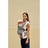 image:imageGROWNSY Baby Carrier Newborn to Toddler Lightweight Ergonomic 744 lbs Newborn Carrier with Head Support Easy to Wear Hands Free Infant Carrier for 036 Months Black Air MeshHoundstooth