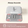 image:imageGROWNSY Baby Scale Baby Weight Scale Pet Scale for Puppy Cat Adult Scale Up to 330lbs Accurate Digital Scale with Hold Function 27inch Height Measurement 5 Units LED Screen BeigeGrey