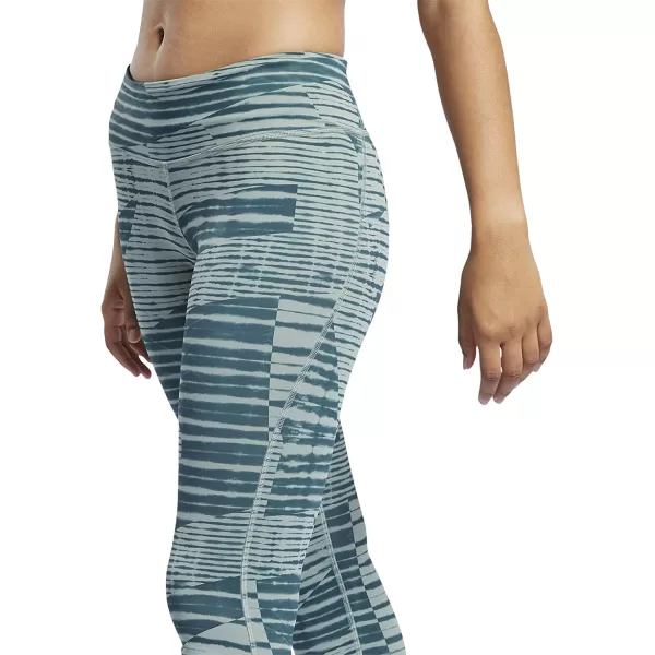 imageCore 10 Womens Plus Size Lux 20 MidRise All Over Print LeggingsHarmony Green