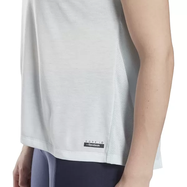 imageCore 10 Womens ShortSleeve Tee with Open Back in Chalk Blue